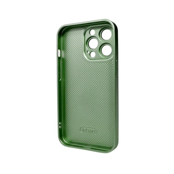 Чохол для смартфона AG Glass Matt Frame Color Logo for Apple iPhone 11 Pro Max Light Green | Зображення 1