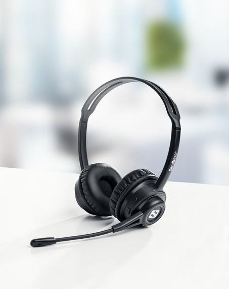 Гарнітура Sandberg Wireless Headset ANC+ENC, Bluetooth, Black