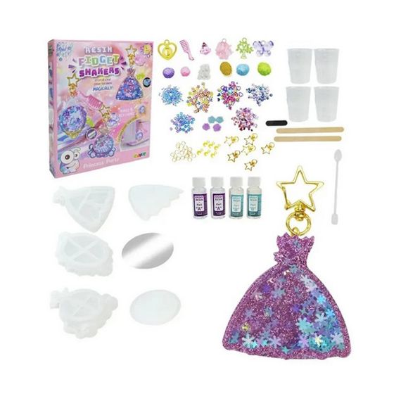 Дитячий набір для творчості "Princess Party" 9020E-8, 3 форми | Зображення 1