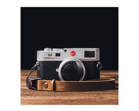 Шкіряний ремінець на руку для фотоапарата Fluxo світло-коричневий, аксесуари для фотокамери