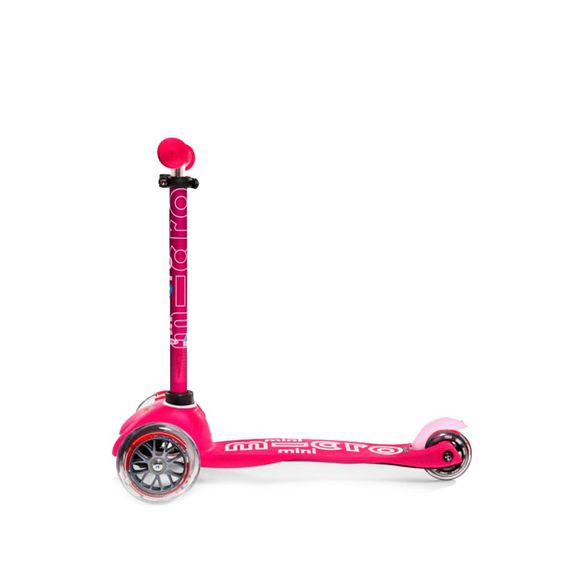 Детский самокат Deluxe pink до 50 кг 3х колесный | Зображення 8