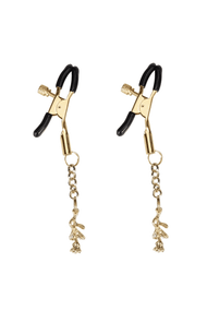 Зажимы для сосков Liebe Seele Rose Pendant Nipple Clamps Золотистый One Size