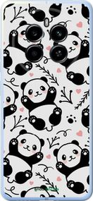 Чохол на Realme 12 4G Панди "4318u-3785-2448"