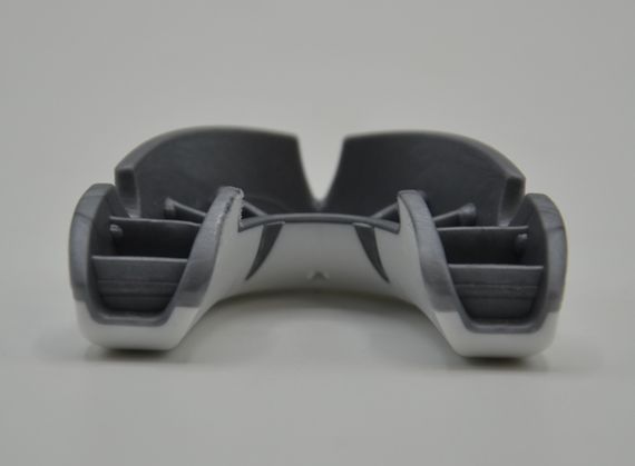 Капа OPRO Silver UFC доросла (вік 11+) White/Silver (ufc.102514003) | Зображення 6