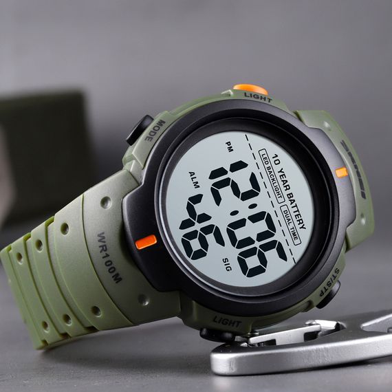 Skmei 1560 Green-Orange | Зображення 3