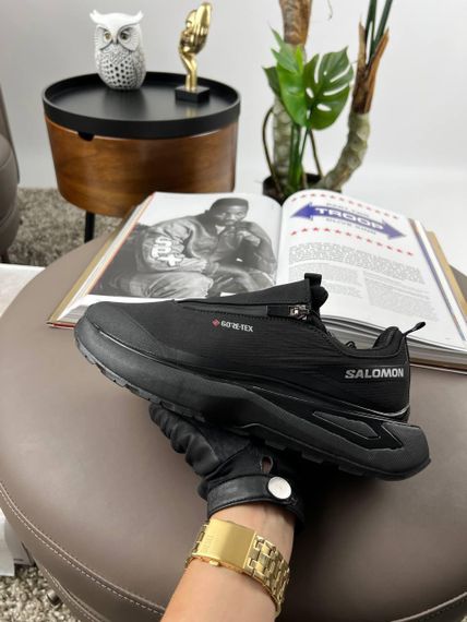 Кросівки Salomon Odyssey ELMT Advanced Black White (Gore-Tex) , В'єтнам 45 28,5-29 см | Зображення 7