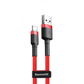 Кабель Baseus Cafule Lightning Cable 2A (3m), Червоний, 3.0 м