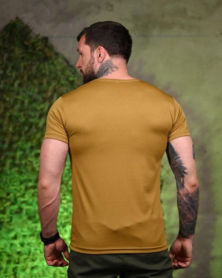 Тактична потоотводна футболка Girl coyot ПП7700 | Зображення 2