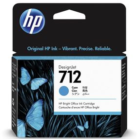 Картридж HP No.712 DesignJet Т230/Т630 Cyan 29ml (3ED67A)