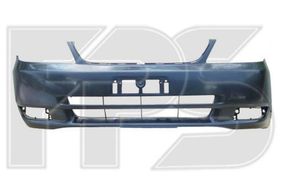 Передний бампер Toyota Corolla 02-04 (E12) Седан, черн. (FPS) 5211902912