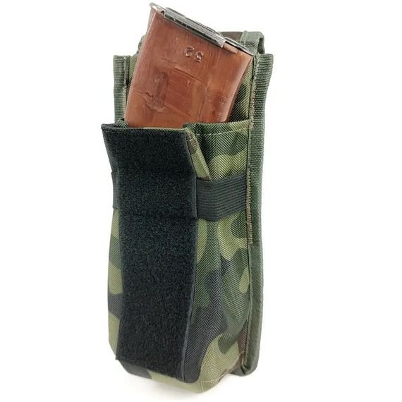 Підсумок закритий одинарний для 2 магазинів АК Cordura мультикам (LE2963) | Зображення 3