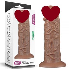 Фаллос гигант на присоске 10.5'' King-sized Dildo, Brown sexstyle