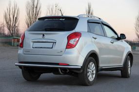 Задняя дуга AK005 (нерж) для SsangYong Korando 2010-2019