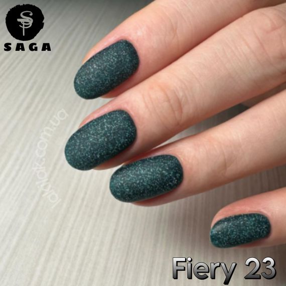 Світловідбиваючий гель-лак SAGA 23 Fiery 9мл | Зображення 4