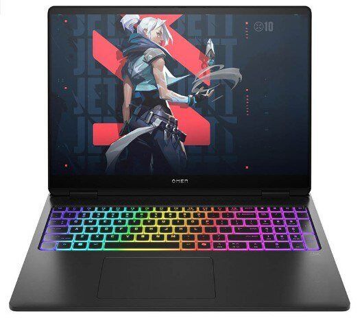 Игровой ноутбук HP Omen 16-AP0800NO / 16" (1920x1080) IPS / AMD Ryzen AI 7 350 (8 (16) ядер по 2.0 - 5.0 GHz) / 16 GB DDR5 / 960 GB SSD NVMe / nVidia GeForce RTX 5070, 8 GB GDDR7, 128-bit / WebCam б/у | Зображення 1