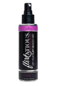 Спрей-міст для тіла з феромонами Sensuva Flirtatious Pomegranate, Fig, Coconut & Plumeria Body Mist