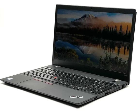 Ультрабук Б-клас Lenovo ThinkPad T590 / 15.6" (1920x1080) IPS / Intel Core i5-8265U (4 (8) ядра по 1.6 - 3.9 GHz) / 8 GB DDR4 / 256 GB SSD / nVidia GeForce MX250, 2 GB GDDR5, 64-bit / WebCam / Win 10 Pro б/в | Зображення 3