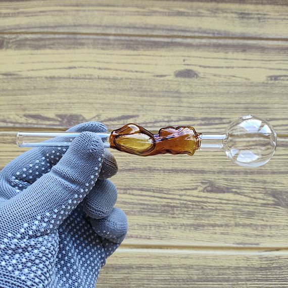 Стеклянная трубка Lady Oil Orange | Зображення 1