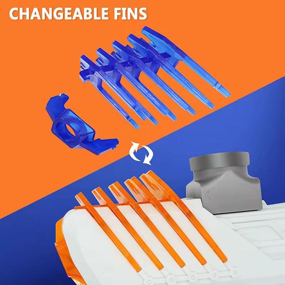 Пістолет на гідрогелевих кульках (орбізах) Gel Energy XS-873 Grey | Зображення 4