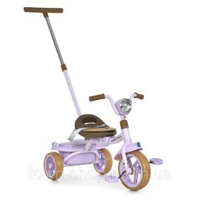 Велосипед детский трехколесный MT 1037-1 Lilac, с родительской ручкой