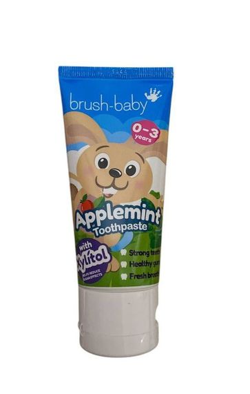 Дитяча зубна паста Brush-Baby Applemint (від 0 до 3 років) 50 ml
