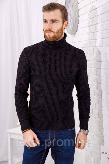 Светр чоловічий, колір чорний, розміри XL, L, XXL FA_001062