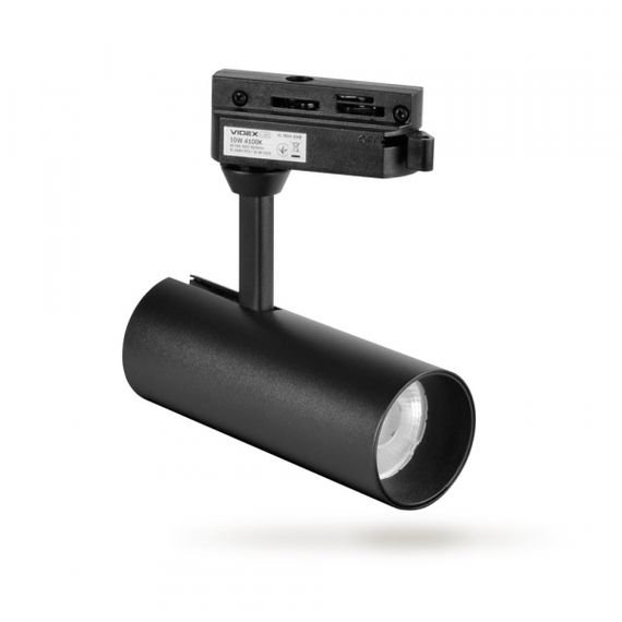 LED світильник трековий VIDEX 10W 4100K чорний | Зображення 4