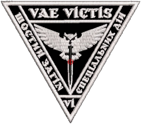 Шеврон Vae Victis Шостий Загін Спеціальних Дій
