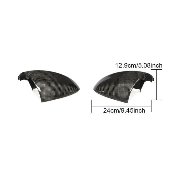 Накладки на Зеркала V1 (для M3, Карбон) для BMW 3 серия E-90/91/92/93 2005-2011 гг | Зображення 5
