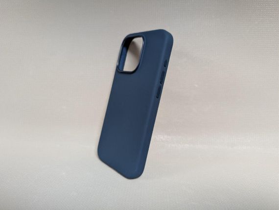 Чохол для iPhone 15 Pro / Айфон 15 Про Proove Soft Touch MagSafe, TPU, матовий, синій | Зображення 2