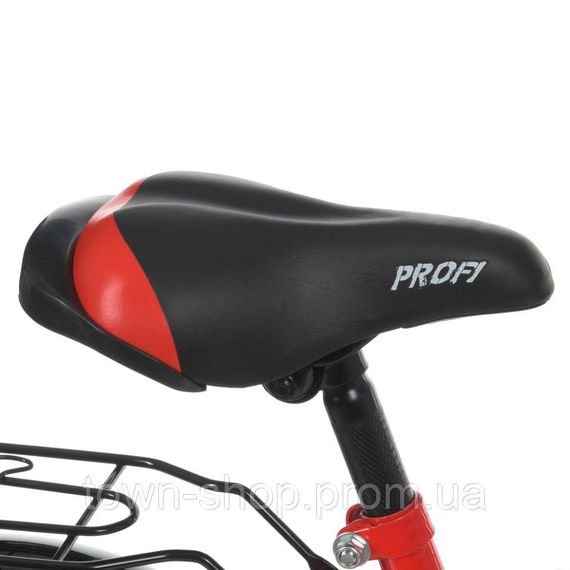 Велосипед детский PROF1 Y1446-1 14 дюймов, красный | Зображення 4