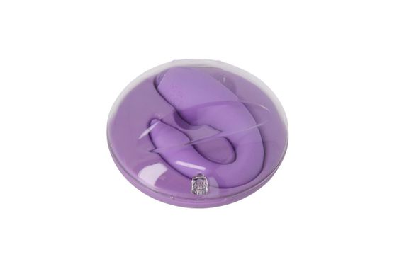 Вібратор для пар FairyGasm PleasureBerry violet, зарядний кейс, пульт ДК | Зображення 3