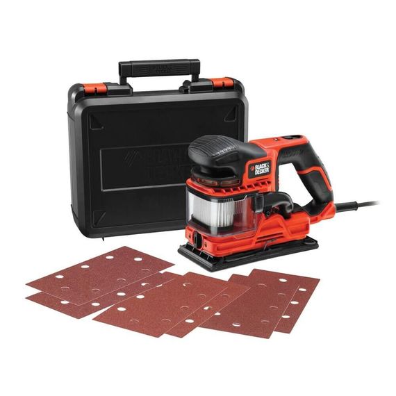 Шлифмашина вибрационная сетевая BLACK+DECKER KA330E | Зображення 2