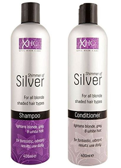 Набір для світлого волосся Xpel Shimmer of Silver 400мл+400мл