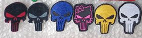 Шеврон череп на липучці