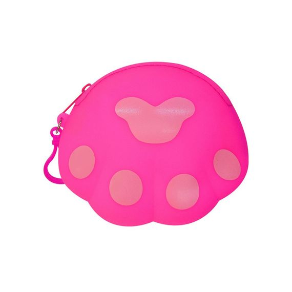 Детский кошелек-брелок «Лапка» C44413, 14 х 12 х 2 см Розовый