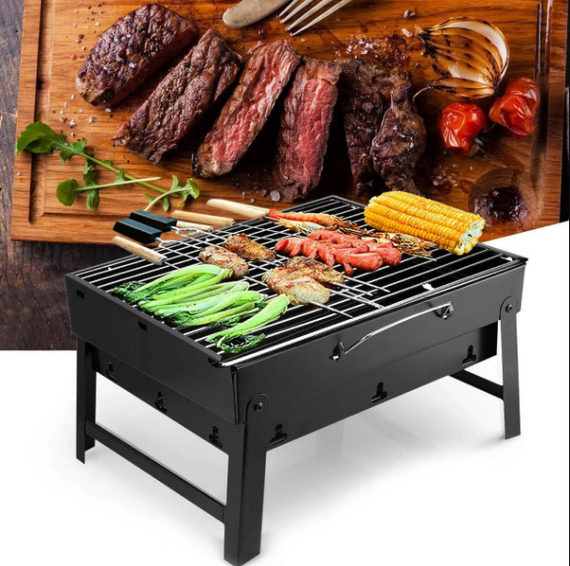 Складаний барбекю гриль портативний мангал BBQ Grill Portable — жароміцний Найкраща ціна! | Зображення 1
