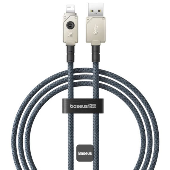 Дата кабель Baseus Unbreakable Series Fast Charging USB to Lightning 2.4A 1m (P10355802111-0)