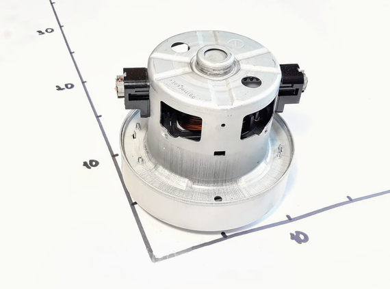 Електродвигун для пилососа 1670W (К60) | Зображення 1