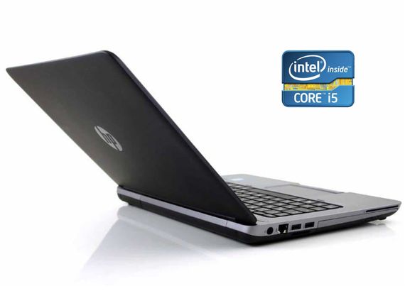 Ноутбук Б-класс HP ProBook 640 G1 / 14" (1366x768) TN / Intel Core i5-4200M (2 (4) ядра по 2.5 - 3.1 GHz) / 8 GB DDR3 / 240 GB SSD / Intel HD Graphics 4600 / DVD-RW б/в