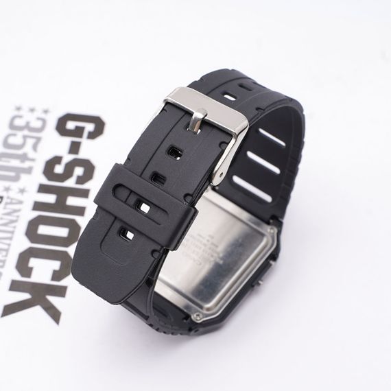 Ремінець для Casio G-Shock 20mm:CA-53W CA-61W FT-100W W-520U W-720G Black Gold | Зображення 5