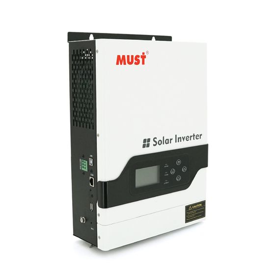 Гiбрiдне ДБЖ MUST PV18-3224VPM II, 3200W, 24V, ток заряда 60A, 160-275V