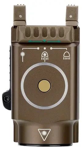Ліхтар з ЛЦВ Olight Baldr Mini Green Laser Desert Tan | Зображення 8