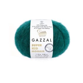 Super Kid Mohair № 64418 Gazzal Турецкая пряжа для вязания нитки кид мохер