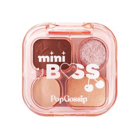 Палітра тіней для повік Pop Gossip Mini Boss Eyeshadow Palette - №1 Pretty in Pink (4 g)