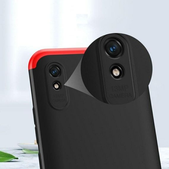 Чохол GKK 360 градусів для Xiaomi Redmi 9A колір Синій | Зображення 3