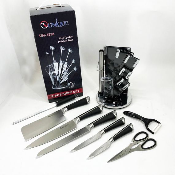 Нержавеющий кухонный нож UNIQUE UN-1838, Кухонные ножи, Нержавеющий нож для кухни для кухни сталь UW-61 | Зображення 5