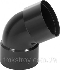 Колено двухраструбное 60° Profil 130/100, Графит