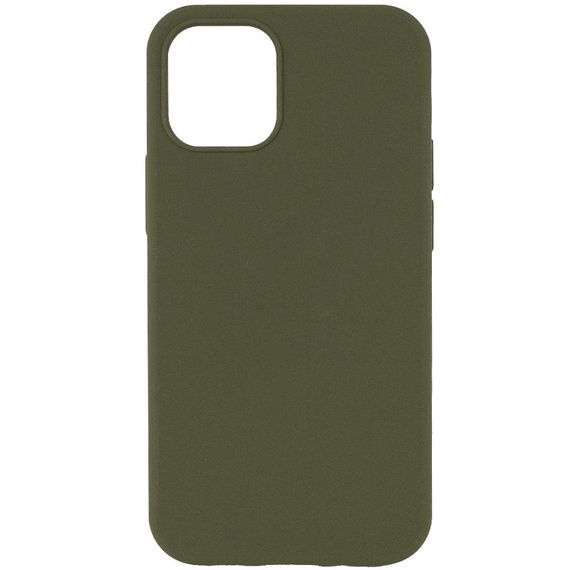 Чохол Silicone Case Full Protective (AA) NO LOGO для Apple iPhone 11 (6.1") Зелений / Dark Olive