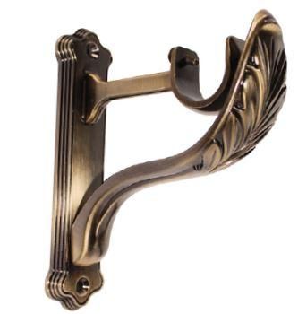 Кронштейн на карниз металлический 25 однорядный Ретро